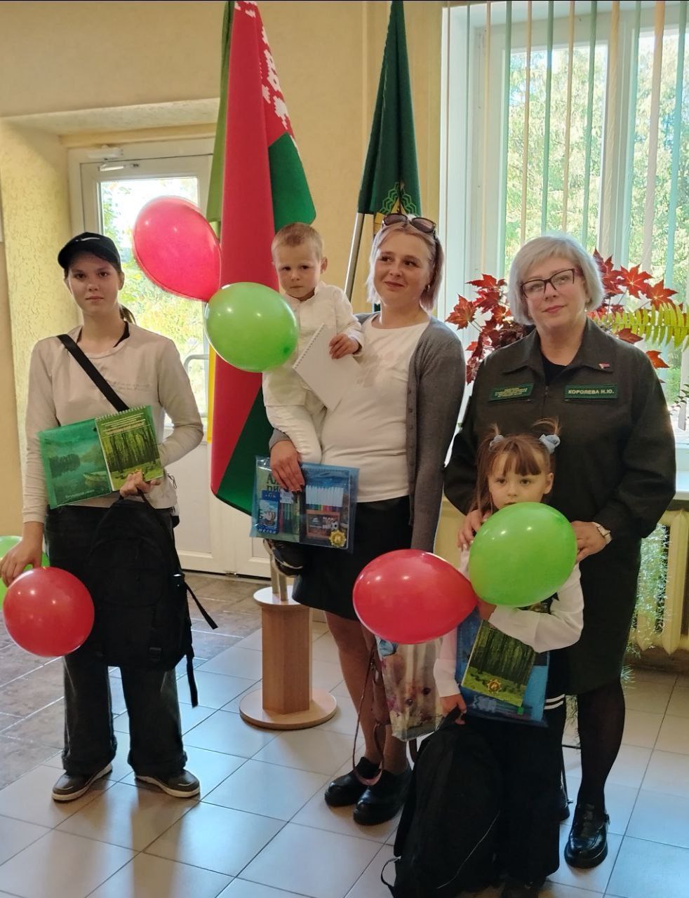 Богушевский лесхоз не остался в стороне и принял участие в районной благотворительной акции «В школу с Добрым Сердцем»