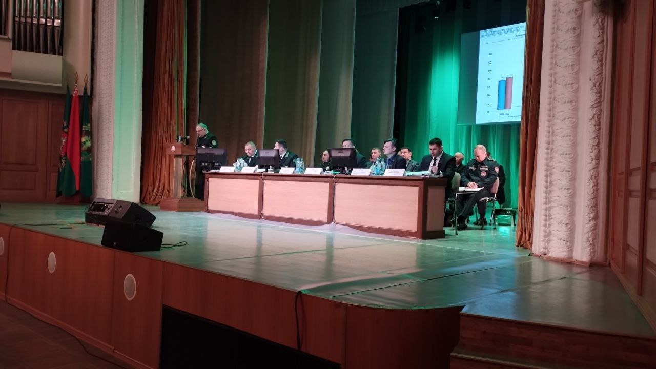 В эти минуты проходит итоговое расширенное заседание коллегии Витебского ГПЛХО