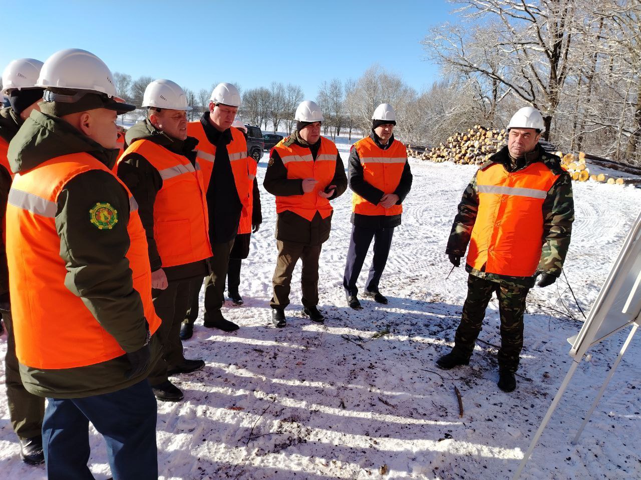 На базе Богушевского лесхоза прошел семинар