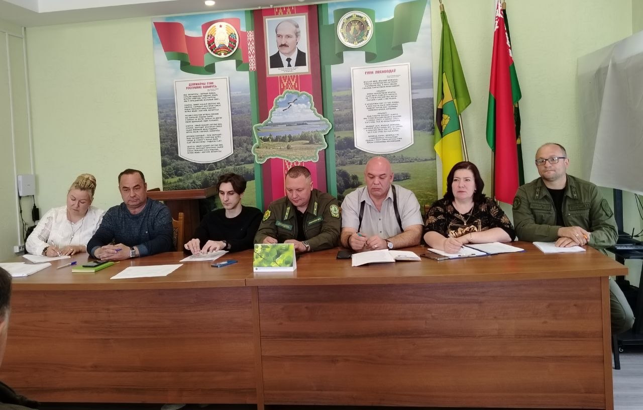В Богушевском лесхозе состоялась аттестация руководителей и специалистов