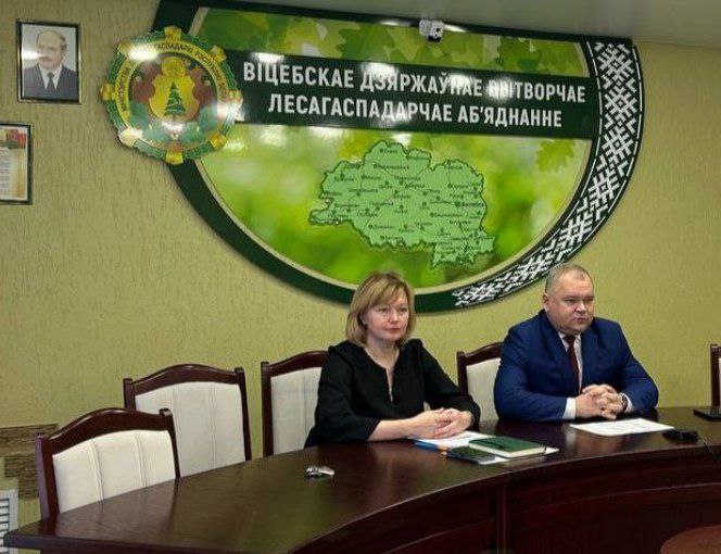 ЗА МОРАЛЬНЫЙ ДУХ В ЛЕСХОЗАХ ВИТЕБЩИНЫ ТЕПЕРЬ ОТВЕЧАЕТ ЖАННА ПОНКРАТОВА