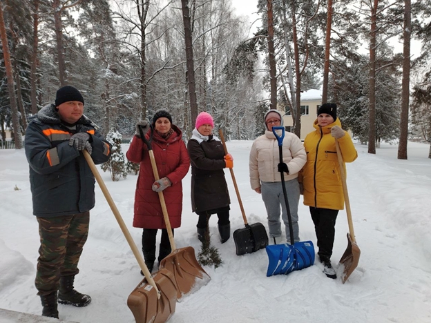 «Уберём снег вместе»