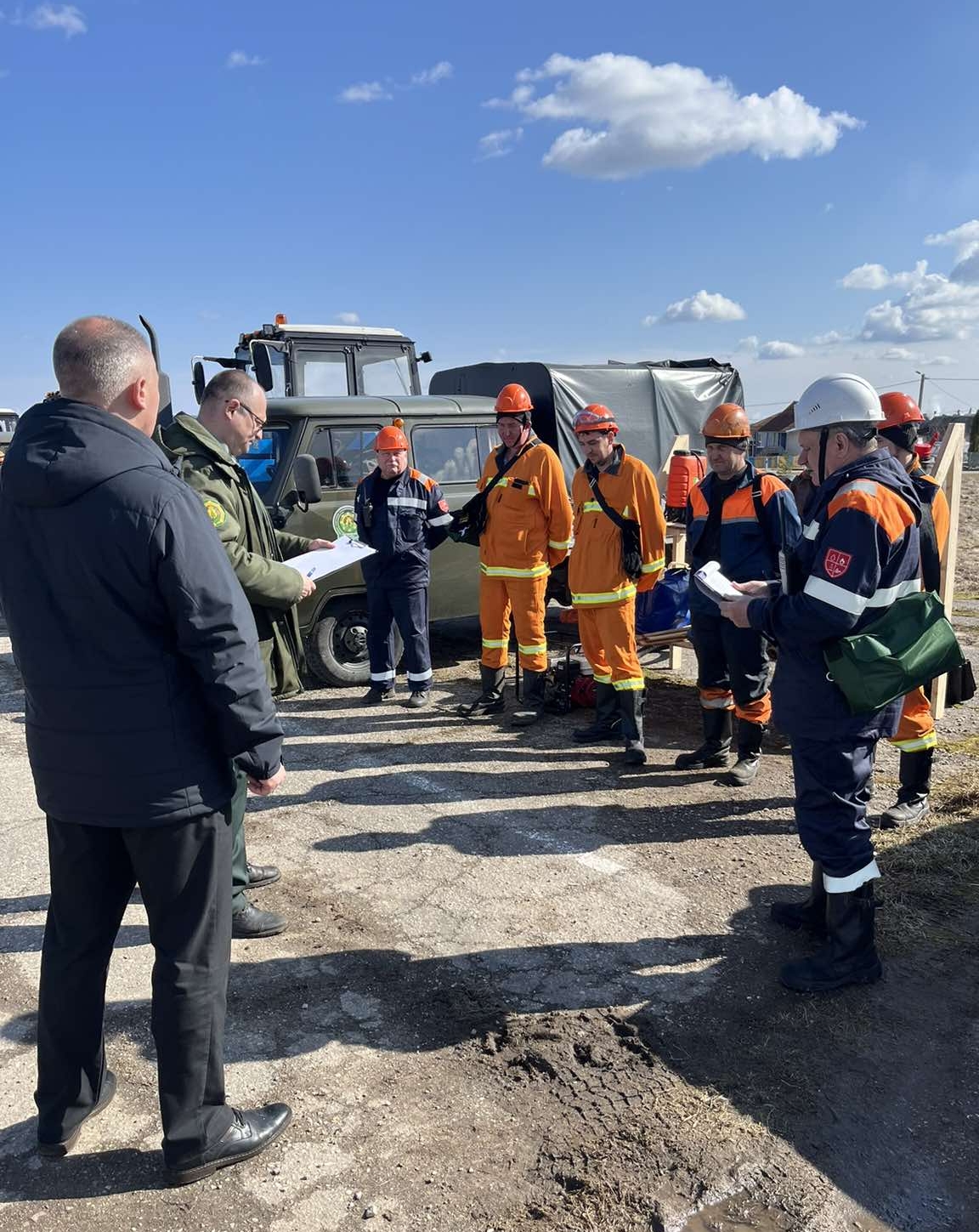 В Богушевском лесхозе начался пожароопасный период