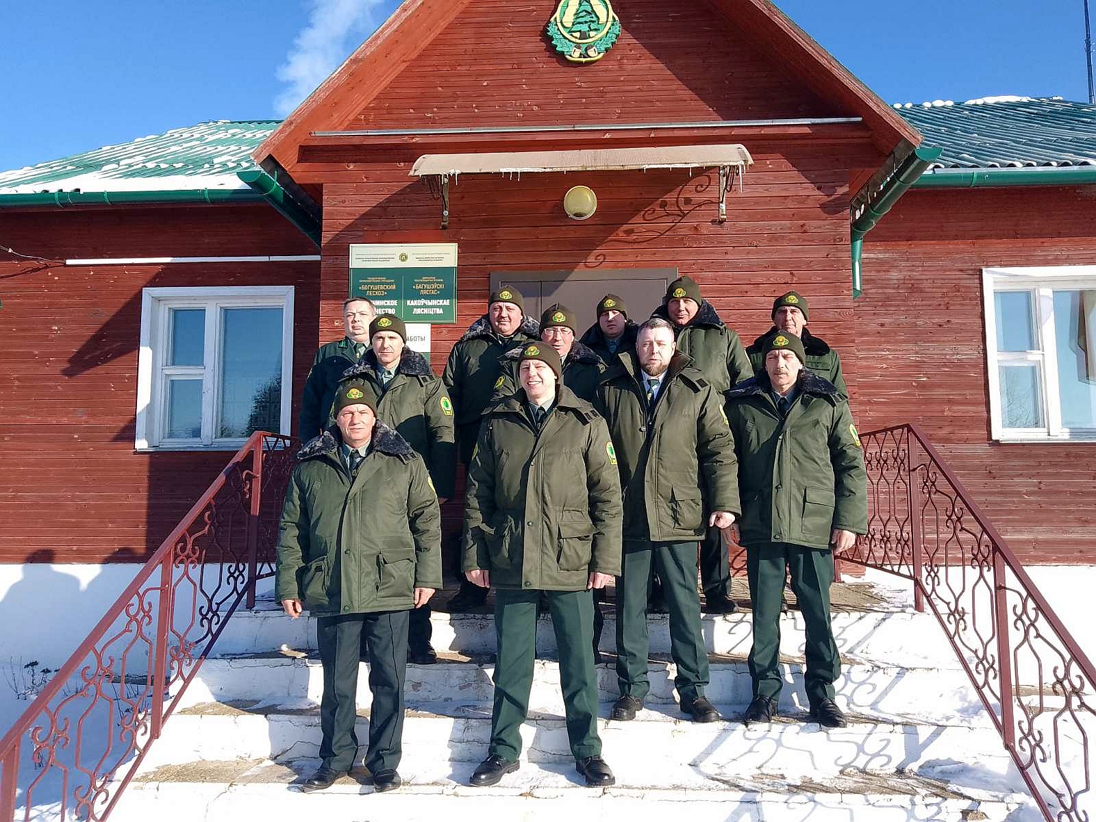 Смотр государственной лесной охраны Богушевского лесхоза